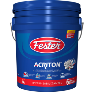 Acriton 6 años Rojo Cubeta